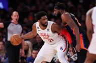 Joel Embiid is having another MVP-caliber season (Image via Getty Images)